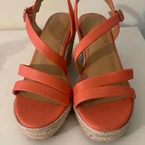 Coral Strappy Espadrille Sandals